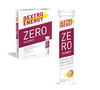 Dextro Energy Zero Calories Mango and Passionfruit I Electrolytes Sports Drink I Effervescent Tablets | Rapid Recovery and Hydration Electrolyte Drink I with Vitamin C I Vegan I 3 Tubes, 60 Tablets