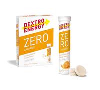 Dextro Energy Zero Calories Orange I Electrolytes Sports Drink I Effervescent Tablets | Rapid Recovery and Hydration Electrolyte Drink I vegan I 3 Tubes, 60 Tablets
