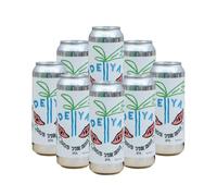 Deya Into The Haze British IPA 500ml Cans - 8 Pack - 6.2% ABV Juicy Hazy IPA - Soft, Tropical & Full-Flavoured - Small-Batch Modern Craft Beer from DEYA Brewing