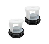 DEYIN 2 Pieces Filters Washing Machine Drain Pump Filter Plug Cap Fit For Washer 601996-101409
