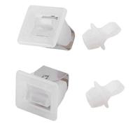 DEYIN 4 Pieces Suitable For 306436 279570 Dryer Door Latch Kit, Suitable For Clothes Dryer