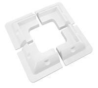 DEYMU Set of 4 Drill-Free UV-Resistant Solar Panel Roof-Top Corner Mounting Brackets for RV, Boats, Caravans, Motor Vehicles, Marine, Roofs, Motorhomes