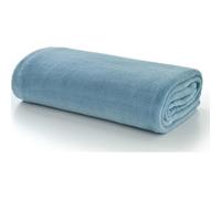 Deyongs 240gsm Throw Blanket | Snuggle Touch | 150 x 200cm Teal Blue 1846
