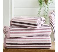 Deyongs Bliss Linear Stripe Soft Cotton Towel Luxury Absorbent Design