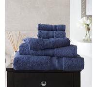 Deyongs - Bliss Pima 100% Cotton 650gsm Bathroom Towel - Denim Blue - Guest Towel