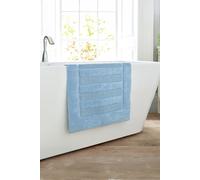 Deyongs Bliss Pima 100% Cotton Bath Mat 50x80cm - Ultrasoft 1600gsm Plush Bathroom Rug in Cobalt Deyongs Cobalt Bath Mat