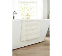 Deyongs Bliss Pima 100% Cotton Bath Mat 50X80Cm - Ultrasoft 1600Gsm Plush Bathroom Rug In Cream Cream Bath Mat