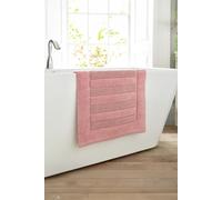 Deyongs Bliss Pima 100% Cotton Bath Mat 50x80cm - Ultrasoft 1600gsm Plush Bathroom Rug in Light Pink Deyongs Light Pink Bath Mat