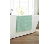 Deyongs Bliss Pima 100% Cotton Bath Mat 50X80Cm - Ultrasoft 1600Gsm Plush Bathroom Rug In Pale Green Pale Green Bath Mat