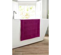 Deyongs Bliss Pima 100% Cotton Bath Mat 50x80cm - Ultrasoft 1600gsm Plush Bathroom Rug in Pink Deyongs Pink Bath Mat