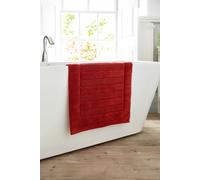Deyongs Bliss Pima 100% Cotton Bath Mat 50x80cm - Ultrasoft 1600gsm Plush Bathroom Rug in Terracotta Deyongs Terracotta Bath Mat