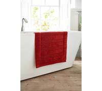 Deyongs Bliss Pima 100% Cotton Bath Mat 50X80Cm - Ultrasoft 1600Gsm Plush Bathroom Rug In Terracotta Terracotta Bath Mat