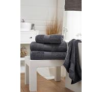 Deyongs Bliss Pima 4 Piece Towel Bale - 2 X Hand & X 2 Bath Towels | 1846 In Charcoal Charcoal One Size