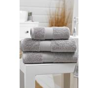 Deyongs Pima Bath Towel in Grey, Cotton | Charlies