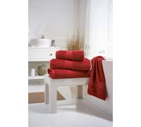 Deyongs Bliss Pima Supersoft Fluffy Cotton 650Gsm Towels In Crimson Crimson
