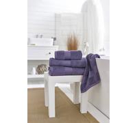 Deyongs Bliss Pima Supersoft Fluffy Cotton 650Gsm Towels In Dark Mauve Dark Mauve