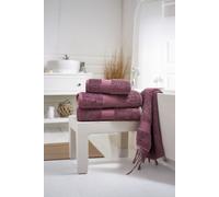 Deyongs Bliss Pima Supersoft Fluffy Cotton 650gsm Towels in Grape Deyongs Grape