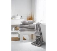 Deyongs Bliss Pima Supersoft Fluffy Cotton 650gsm Towels in Light Grey Deyongs Light Grey