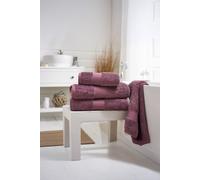 Deyongs Bliss Pima Supersoft Fluffy Cotton 650Gsm Towels In Purple Purple