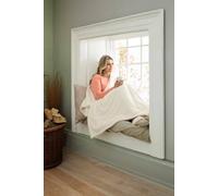 Deyongs Cable Heated Throw 140X180Cm - Luxury Electric Blanket With Super Soft Sherpa In Cream Cream 140cm x 180cm