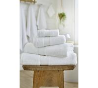 Deyongs Egyptian Embrace Towels - Egyptian Cotton Fluffy, Soft & Absorbent In White White Jumbo Towel
