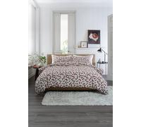 Deyongs Everyday Easycare Cotton Rich Bedding Duvet Set Cherry Baby In Dark Pink Dark Pink Super King