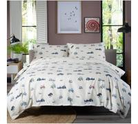 Deyongs On The Land Kids Duvet Cover Set - Tractors & Farm Print Bedding - Polycotton - Single, Double, King, Super King - 144TC - Button Fastening - Includes Pillowcase(s) [Ki]