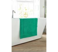 Deyongs Quik Dri Bath Mat 50x80cm - 100% Cotton, 1500gsm Quick Drying & Absorbent Bathroom Mat | 1846 in Bottle Green Deyongs Bottle Green Bath Mat