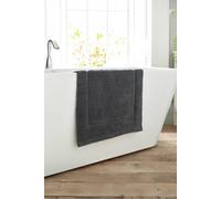 Deyongs Quik Dri Bath Mat 50X80Cm - 100% Cotton, 1500Gsm Quick Drying & Absorbent Bathroom Mat In Dark Grey Dark Grey Bath Mat