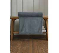 Deyongs Snuggletouch Supersoft Fleece Throw Charcoal