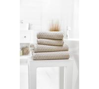 Deyongs Soft Textured 100% Cotton Zero Twist Brooklyn Towels 500Gsm In Stone Stone Bath Towel