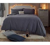 Deyongs Southwick Melange Look Duvet Cover Set - Soft & Breathable Bedding | 1846 in Navy | Size: Double Deyongs Navy Double