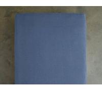 Deyongs Southwick Melange Look Fitted Sheet - Smooth, Soft & Breathable | 1846 In Blue Blue