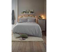 Deyongs Southwick Melange Look Housewife Pillowcase Pair - Smooth & Soft | 1846 In Grey Grey