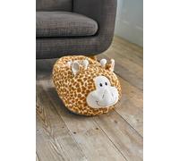 Deyongs Cozy Supersoft Plush Stuffed Cuddly Big Foot Warmer Slipper Warm (Giraffe)