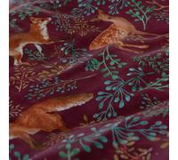 Deyongs Throw Blanket | Fox and Deer | 140 x 180cm Forest 1846