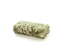 Deyongs Winter Forest Printed Coral Fleece Throw Blanket 180x140cm - Super Soft, Lightweight, Reversible - Pink, Sage, Umber, Ocean, Dark Grey - 100% Polyester - Cozy Sofa or Bed Blanket [Sage]