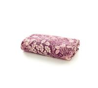 Deyongs Winter Forest Printed Coral Fleece Throw Blanket 180x140cm - Super Soft, Lightweight, Reversible - Pink, Sage, Umber, Ocean, Dark Grey - 100% Polyester - Cozy Sofa or Bed Blanket [Pink]