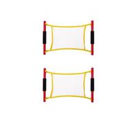 DEYUCUL Switch Ball Game Set - 2 Player Launch Nets with Tennis & Pickleball | Portable Outdoor & Indoor Game for Gardens, Parks & Small Spaces | Active Fun for Kids, Teens & Families