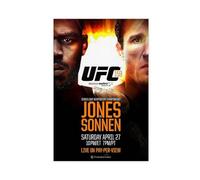 DEZARO Boxing-UFC 159 Jon Jones Vs. Chael Sonnen Fight Poster Canvas Poster Bedroom Decor Sports Landscape Office Room Decor Gift Unframe-style 12x18inch(30x45cm)