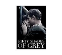 DEZARO Fifty Shades of Grey Movie Poster, Canvas Poster Wall Art Decor Print Picture Paintings for Living Room Bedroom Decoration Unframe-style 16x24inch(40x60cm)