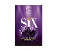DEZARO Six Musical Poster Canvas Poster Wall Art Decor Print Picture Paintings for Living Room Bedroom Decoration Unframe-style 12x18inch(30x45cm)