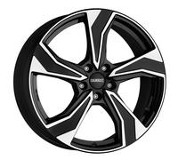 ALLOY WHEEL DEZENT KB DARK 7.5X18 5X108 BLACK/POLISHED 2JX