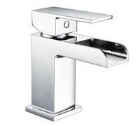 Dezine Danube Basin Mixer With Push Button Waste