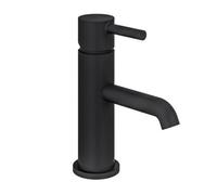Dezine Pennar Black Basin Mixer With Push Button Waste