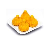 Dezire Sugar-Free Low GI Kesar Modak, Diabetic-Friendly Premium Saffron Sweet - 200g (Pack of 2)