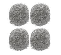 Dezpo Stainless Steel Kettle Descaler Balls, Set of 4 - Effective Limescale Remover, Reusable and Durable Silver Descaling Balls for Clean Kettles & Coffee Makers