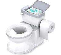 DEZYN - Baby Potty Training Toilet for Children, Realistic Children's Toilet with Music for 2-3 Years, Baby Potty Training Toilet with Storage Tank and Toilet Paper Holder for Aged 1-3