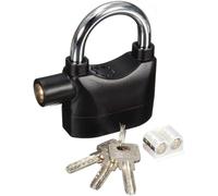DEZYN - Motion Sensor Alarm Padlock SHED Bike Lock Motorbike Anti Theft Alarm Lock Motion Sensor Security Waterproof Bike Garage ALARMED Heavy Duty Wireless Siren Lock