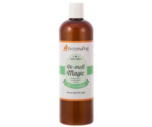 DezynaDog Magic Formula De-Matt Magic Dog Shampoo - Dematting and Detangling Shampoo for Dogs - Prevents Coat Damage & Reduces the Chance of Future Tangles - Remove Matts Like Magic, 500ml